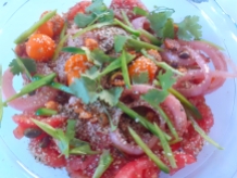 Salade de tomates estivale